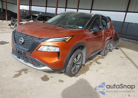 2022 Nissan Rogue Platinum Fwd z USA, uszkodzony, nr VIN JN8BT3DC2NW119943